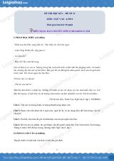 Đề số 11 - Đề kiểm tra học kì 1 (Đề thi học kì 1) - Ngữ văn 8